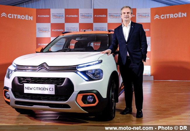 Eric Apode (autos Peugeot et DS) prend le guidon de Peugeot Motocycles 