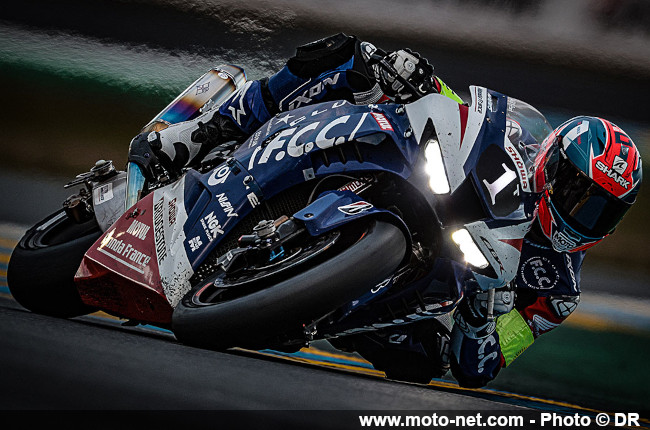 La Fireblade n°1 du FCC TSR Honda France remporte les 24H du Mans 2023 