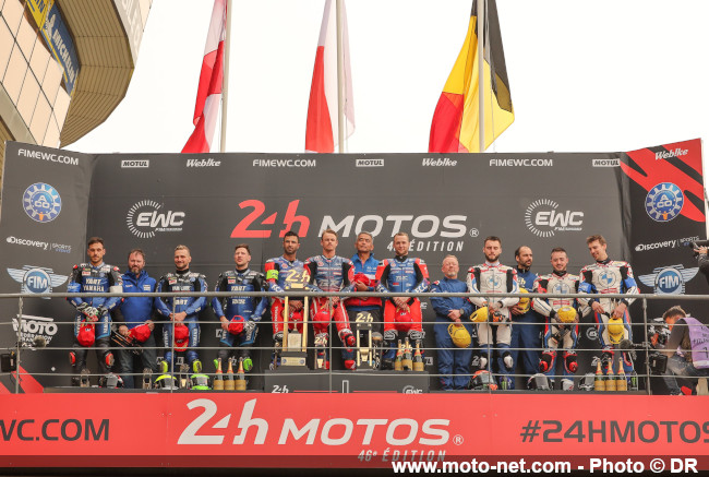La Fireblade n°1 du FCC TSR Honda France remporte les 24H du Mans 2023 