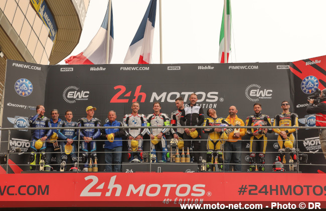 La Fireblade n°1 du FCC TSR Honda France remporte les 24H du Mans 2023 