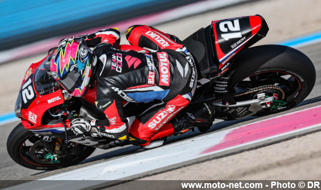 Les BMW M1000RR n°37 et n°9 en pole du Bol d’Or 2023