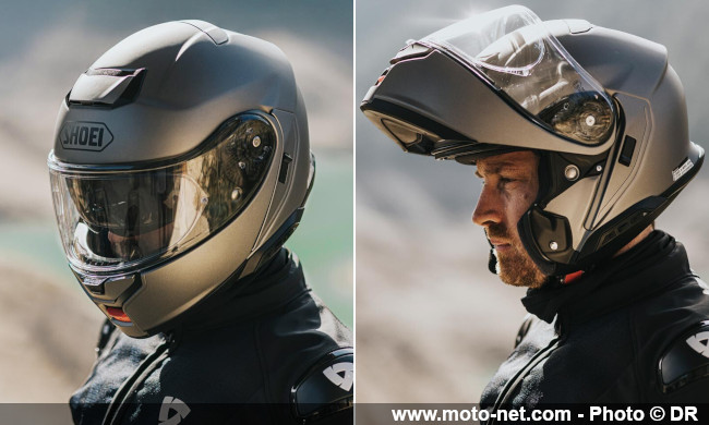 Shoei commercialise son nouveau casque modulable Neotec3 