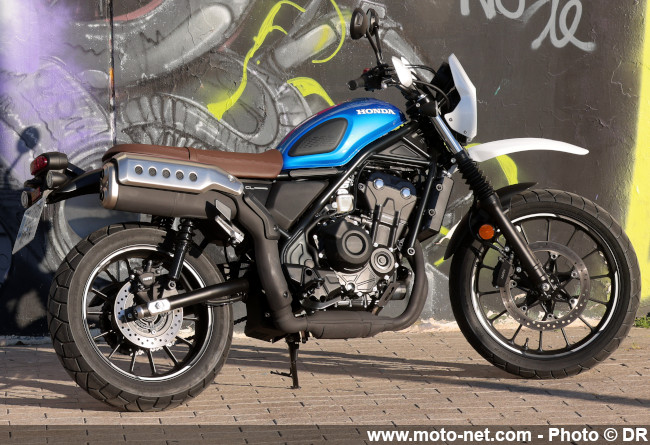 Essai CL500 2023 : Honda se replonge dans le Scrambler 