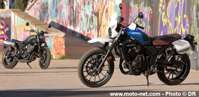 Essai CL500 2023 : Honda se replonge dans le Scrambler 