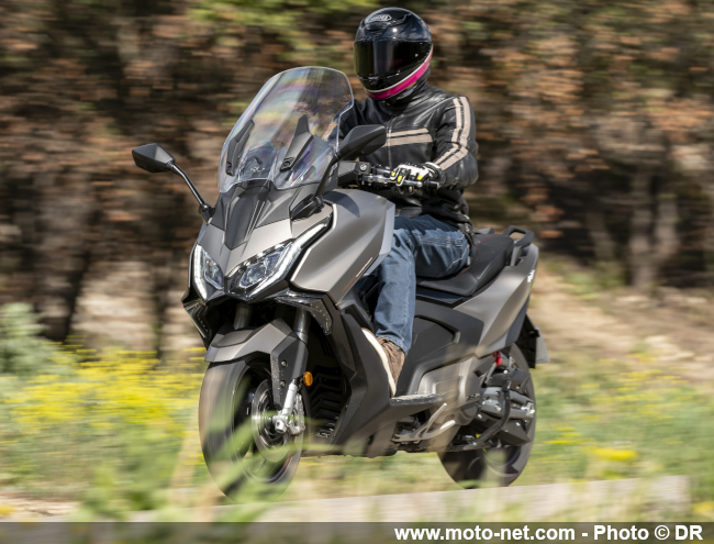 Essai AK Premium : le maxiscooter Kymco offre le max de tech