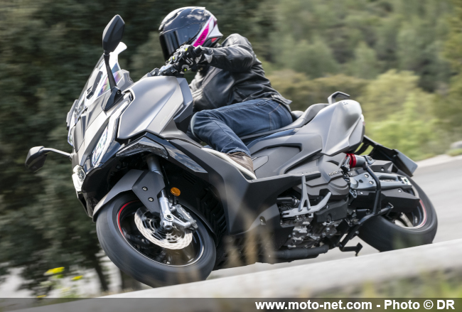 Essai AK Premium : le maxiscooter Kymco offre le max de tech