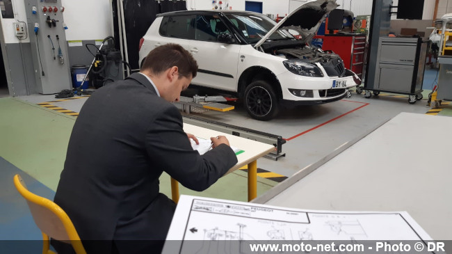 Le contrôle technique moto préconisé par un expert... automobile !?