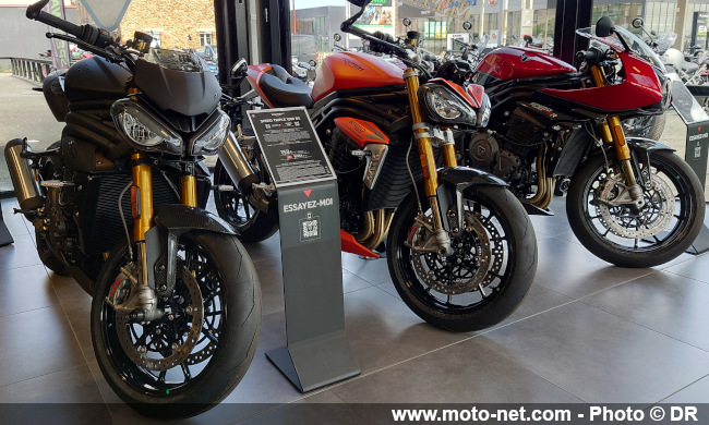 Marché moto 2023 : le point avec Triumph Montlhéry