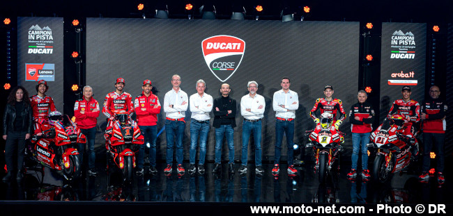 Chiffre d'affaires, bénéfices et livraisons de motos records pour Ducati en 2022