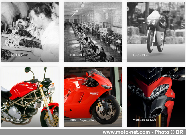 Ducati célèbre ses 97 ans avec 17 de ses 