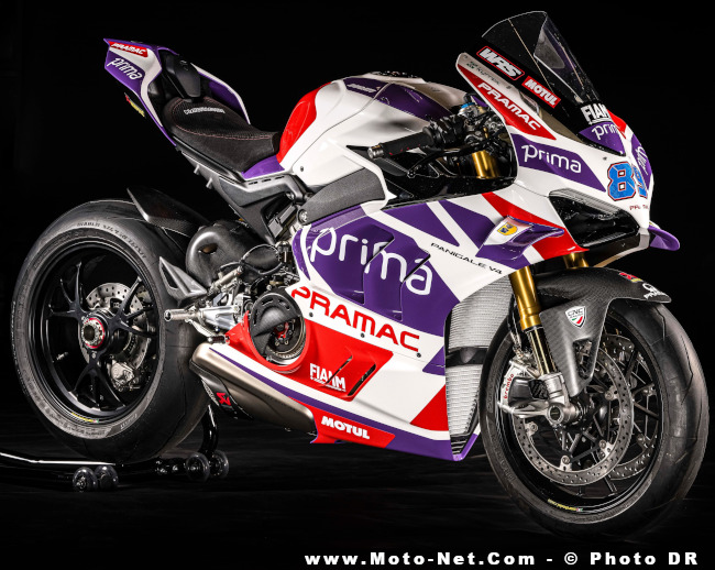 Ducati célèbre le triplé de ses pilotes en MotoGP, WorldSBK et WSSP 2023