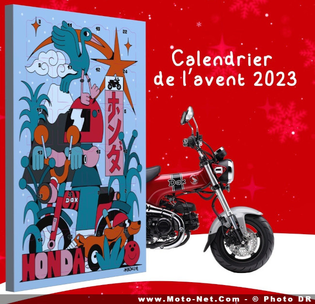 Pour Noël 2023 encore, Honda gâte les motards français 