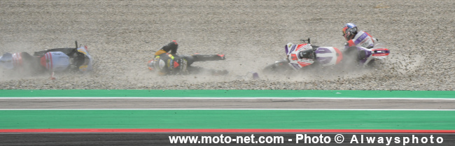Images - fortes - du Grand Prix de Catalogne MotoGP 2023
