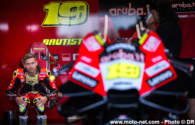 Test positif pour Alvaro Bautista sur la Ducati de MotoGP à Misano