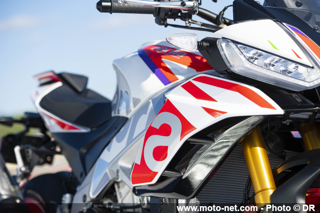 Aprilia ajoute un coloris Speed White à ses RSV4 Factory et Tuono V4 Factory