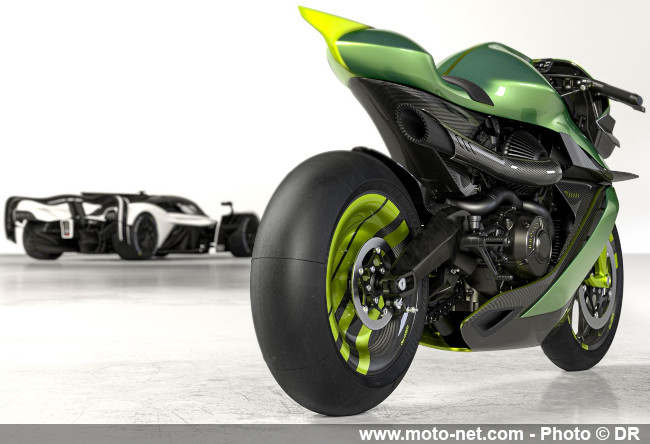 Aston Martin passe la vitesse supérieure avec sa moto AMB 001 Pro 