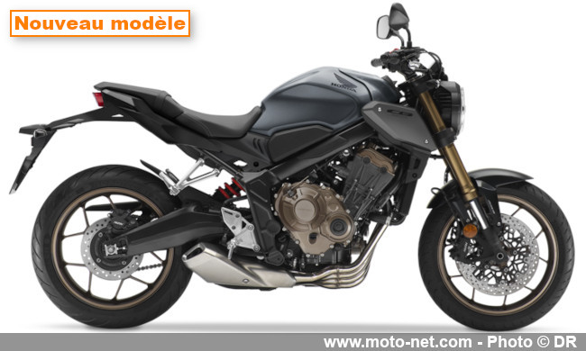 Nouveaux coloris pour la Honda CB650R, nouvelles décos pour la CBR650R