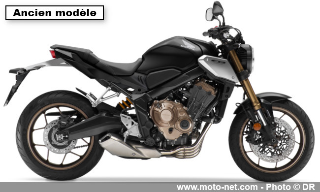 Nouveaux coloris pour la Honda CB650R, nouvelles décos pour la CBR650R