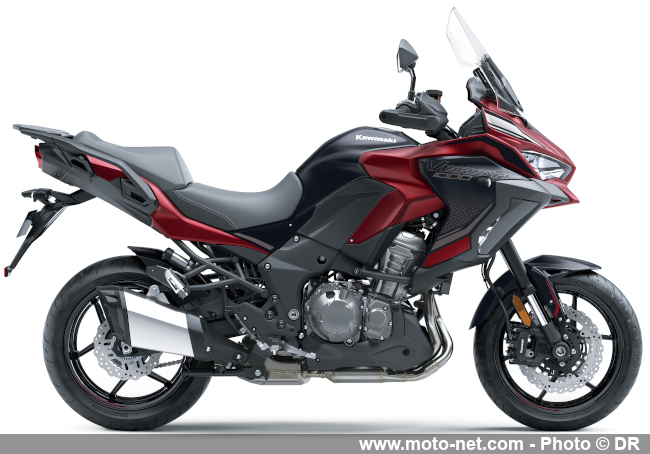 Les Versys 650 et 1000 changent de coloris, pas de prix