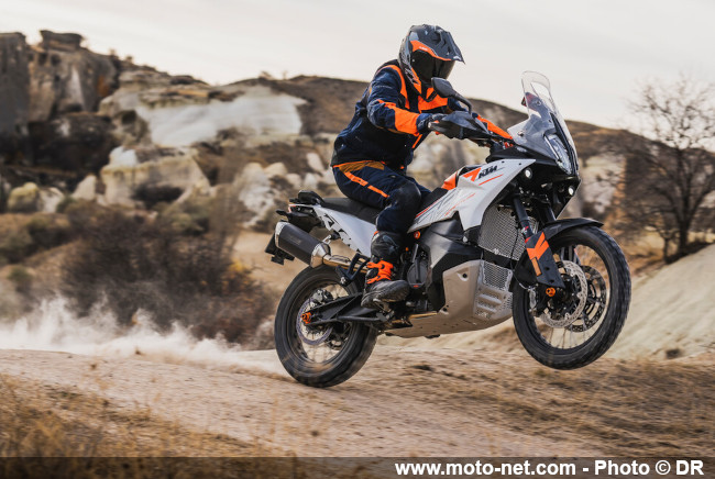 KTM perfectionne son trail 890 Adventure et relance sa 790 Adventure