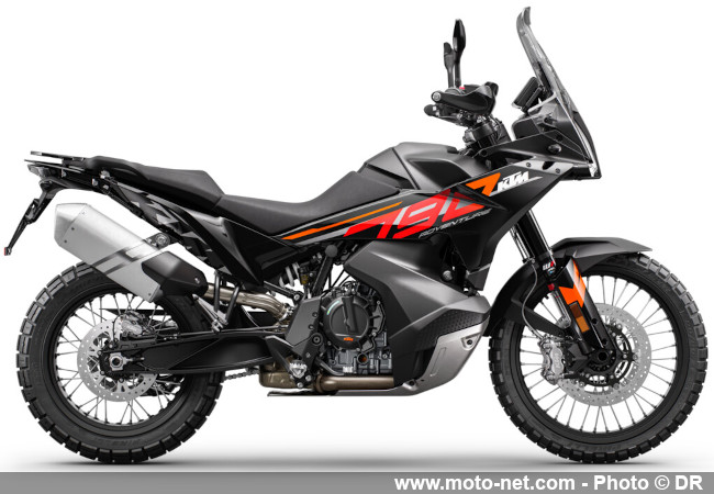KTM perfectionne son trail 890 Adventure et relance sa 790 Adventure