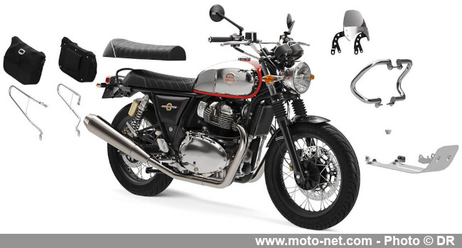 Mise à jour 2023 et éditions spéciales des Interceptor et Continental GT 650