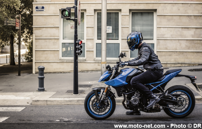 Suzuki dévoile la GSX-8S, son roadster 2023 au tout nouveau twin