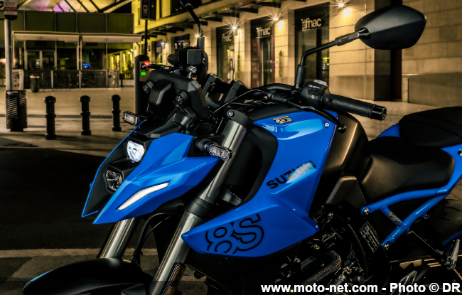 Suzuki dévoile la GSX-8S, son roadster 2023 au tout nouveau twin