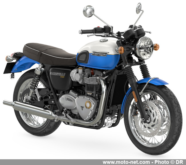 Nouvelles peintures et appellations chez les Modern Classics de Triumph en 2023