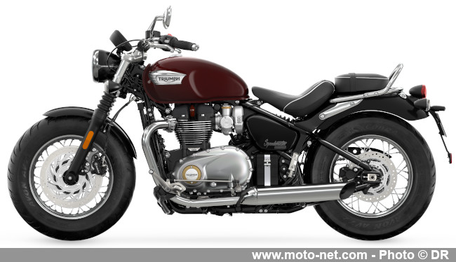 Nouvelles peintures et appellations chez les Modern Classics de Triumph en 2023