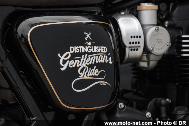 Des T120 Black spéciales pour les 10 ans de Triumph auprès du DGR 