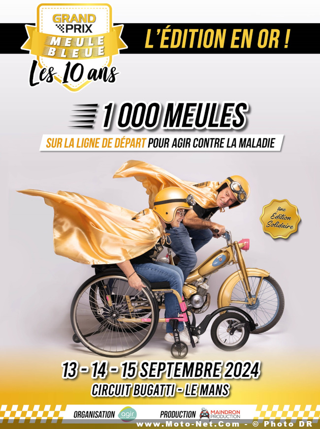 Le Grand Prix Meule Bleue de retour au Mans en septembre 2024 !