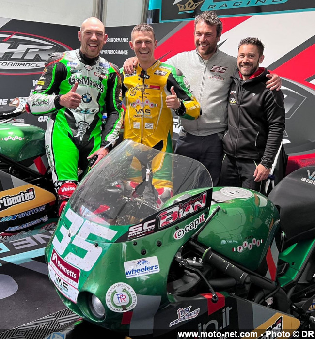 Pierre-Yves Bian roule sur les traces de Peter Hickman, king du TT