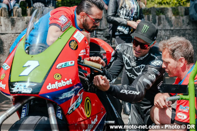 Coup de pression de Dunlop dès le premier jour du Tourist Trophy 2023