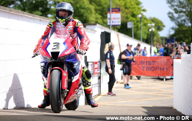 Coup de pression de Dunlop dès le premier jour du Tourist Trophy 2023