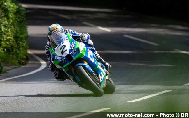 Michael Dunlop gagne les deux premières courses du Tourist Trophy 2023