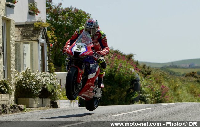 Michael Dunlop gagne les deux premières courses du Tourist Trophy 2023