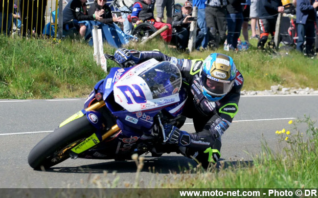 Michael Dunlop gagne les deux premières courses du Tourist Trophy 2023