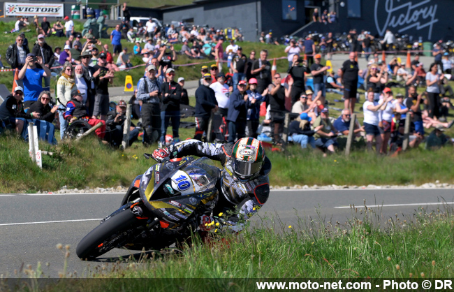 Michael Dunlop gagne les deux premières courses du Tourist Trophy 2023