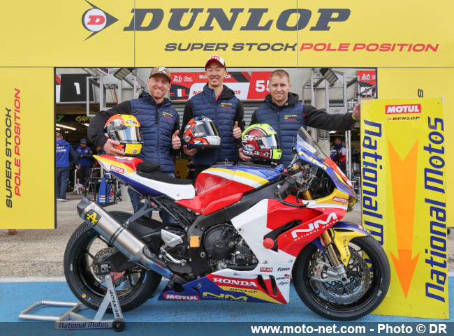  La Yamaha n°1 en pole des 24H Motos 2024, la Honda n°55 en tête des STK