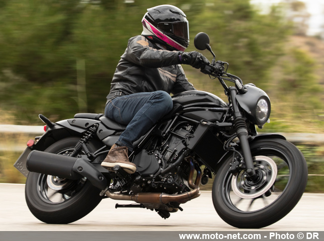  Essai Kawasaki Eliminator 500 : remake tout gentil du muscle-bike Kawasaki 
