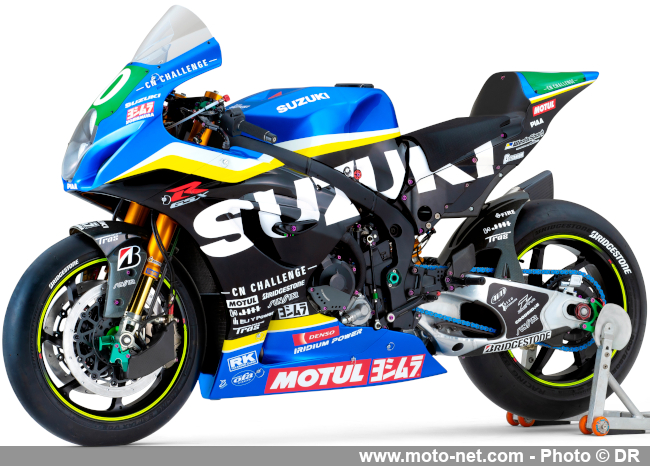  Une Suzuki GSX-R1000 officielle et éco-responsable aux 8H de Suzuka 