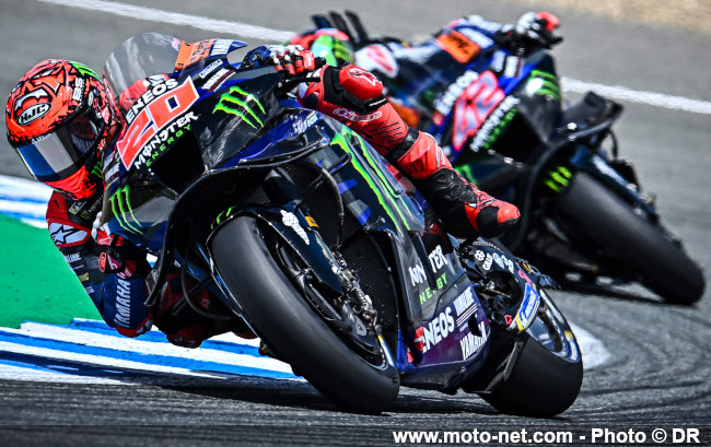  Quartararo bridé par sa lourde M1 au GP d'Espagne 2024 