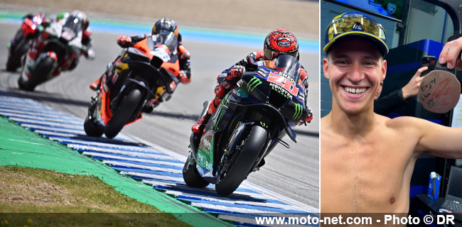  Quartararo bridé par sa lourde M1 au GP d'Espagne 2024 
