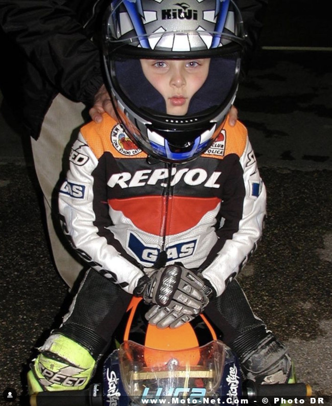 Premières photos et interview de Luca Marini, pilote Honda Repsol