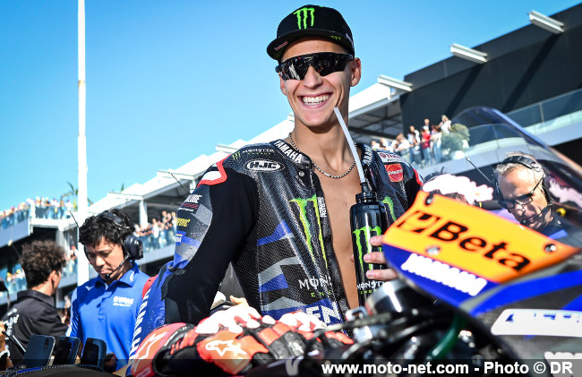 Quartararo privé de Top 5 par le coup de pompe de sa M1