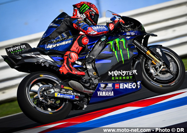 Quartararo privé de Top 5 par le coup de pompe de sa M1