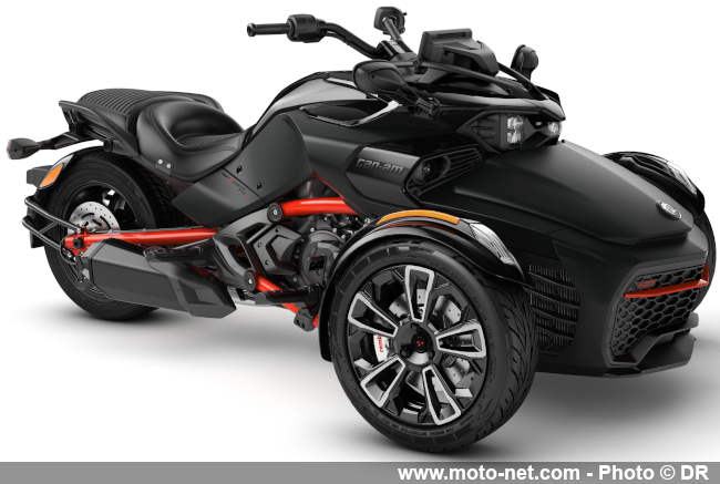 Petites évolutions et grand écran tactile pour les Can-Am Spyder 2024 