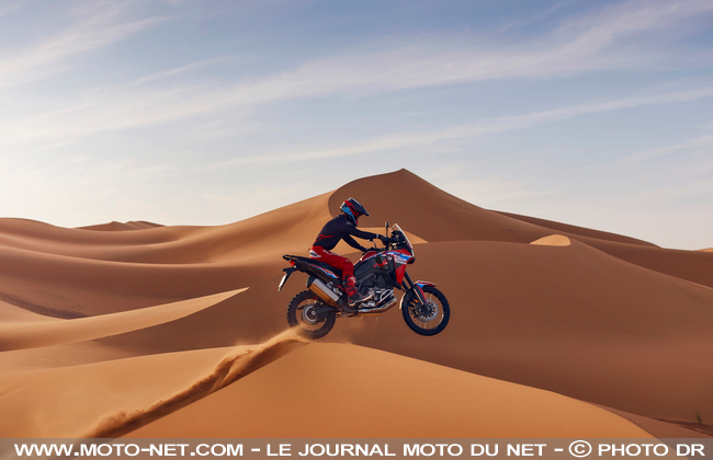 Les Africa Twin 1100 standard et Adventure Sports évoluent encore pour 2024 