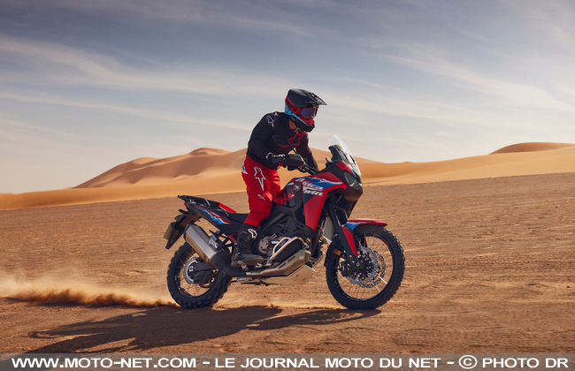 Les Africa Twin 1100 standard et Adventure Sports évoluent encore pour 2024 